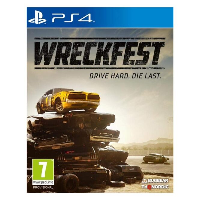 PS4 mäng Wreckfest