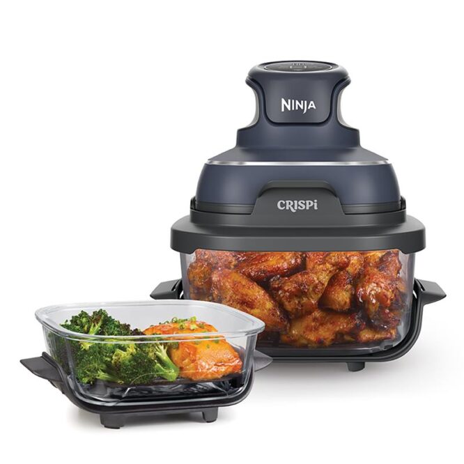 Ninja CRISPi 4-ühes, 1700 W, 3.8 L, sinine - Kaasaskantav kuumaõhufritüür