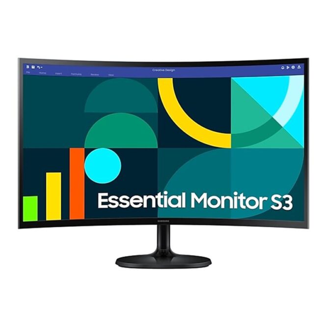 Samsung S36GD, 27'', 100 Hz, VA, FHD, nõgus, must - Monitor