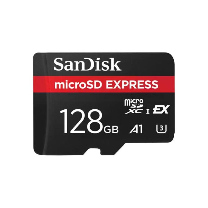 SanDisk microSD Express, 128 GB, must - Mälukaart