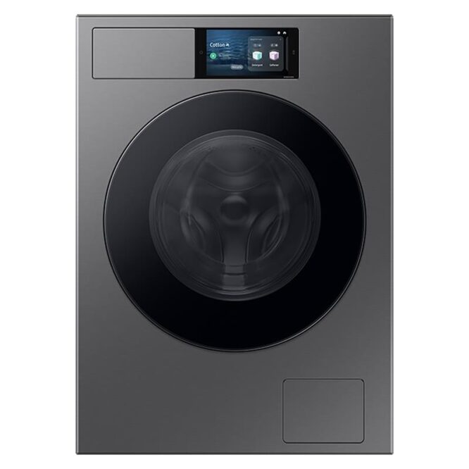 Samsung, 9 kg, sügavus 60 cm, 1400 p/min, hõbedane - Eestlaetav pesumasin