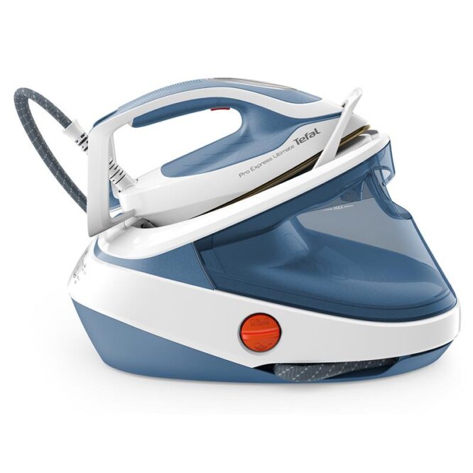 Tefal Pro Express Ultimate II, 3000 W, sinine/valge - Triikimissüsteem