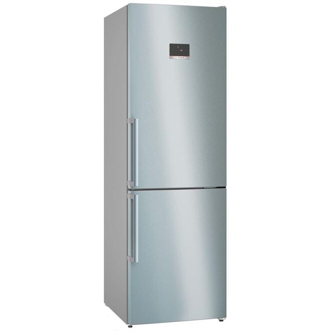 Bosch, NoFrost, 321 L, kõrgus 186 cm, roostevaba teras - Külmik