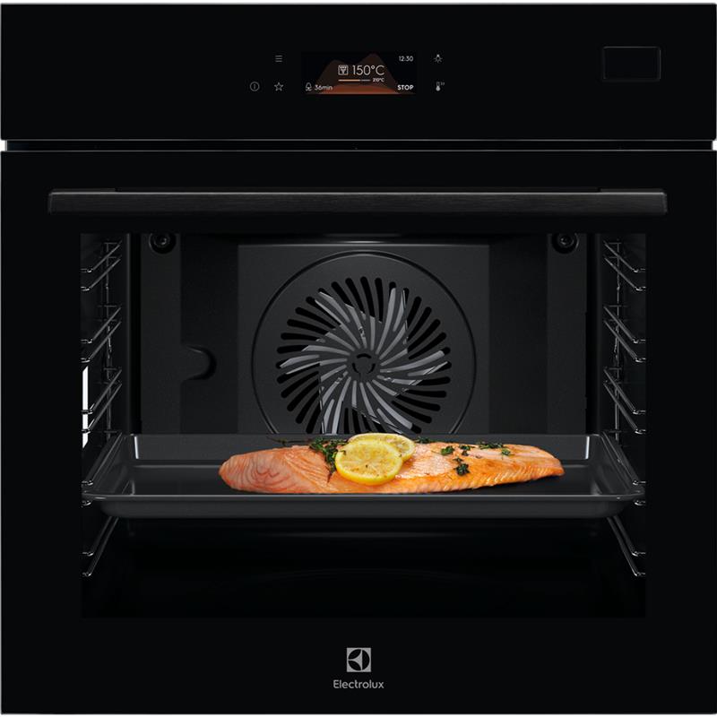 Electrolux 800 Seeria MealAssist, 70 L, must - Integreeritav auruahi