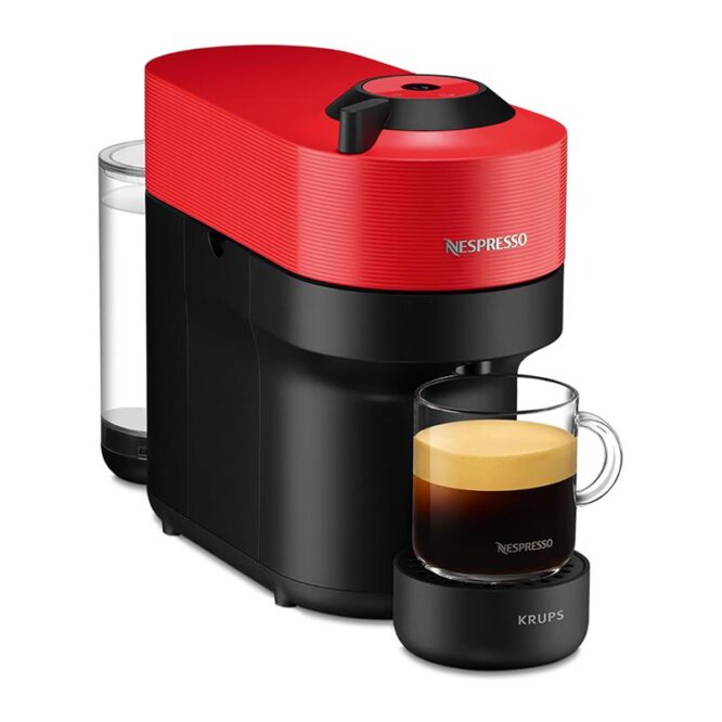 Krups Nespresso Vertuo Pop, punane - Kapselkohvimasin