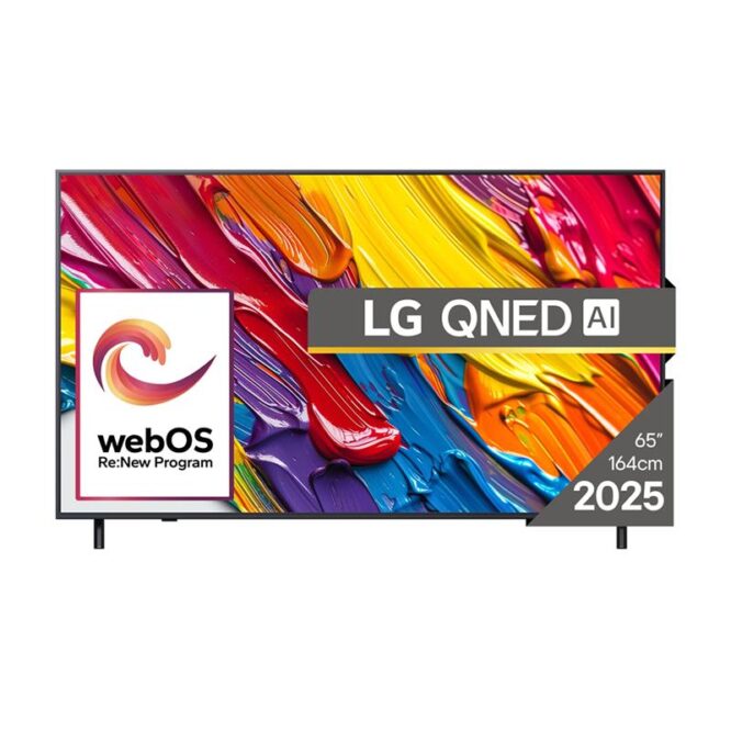 LG QNED82 AI, 65'', 4K UHD, QNED, must - Teler