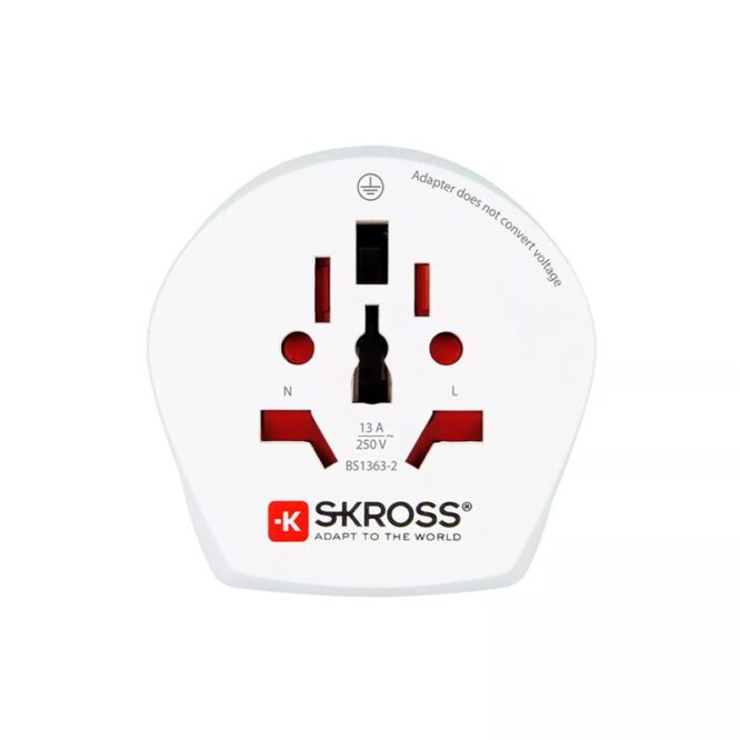 Skross Combo World to Australia / China, valge - Reisiadapter