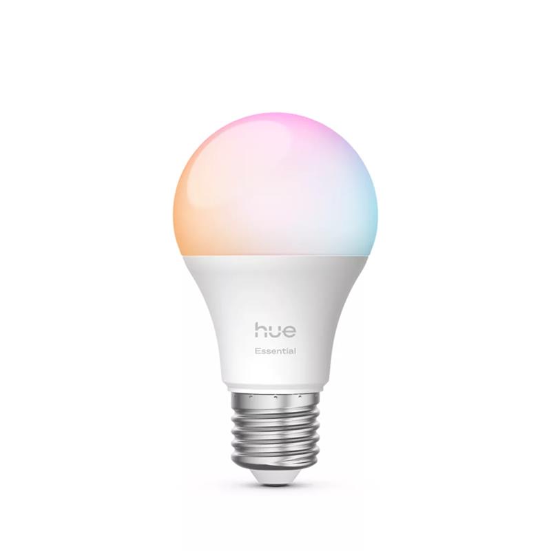 Philips Hue Essential A60, Full Color, E27, valge - Nutivalgusti