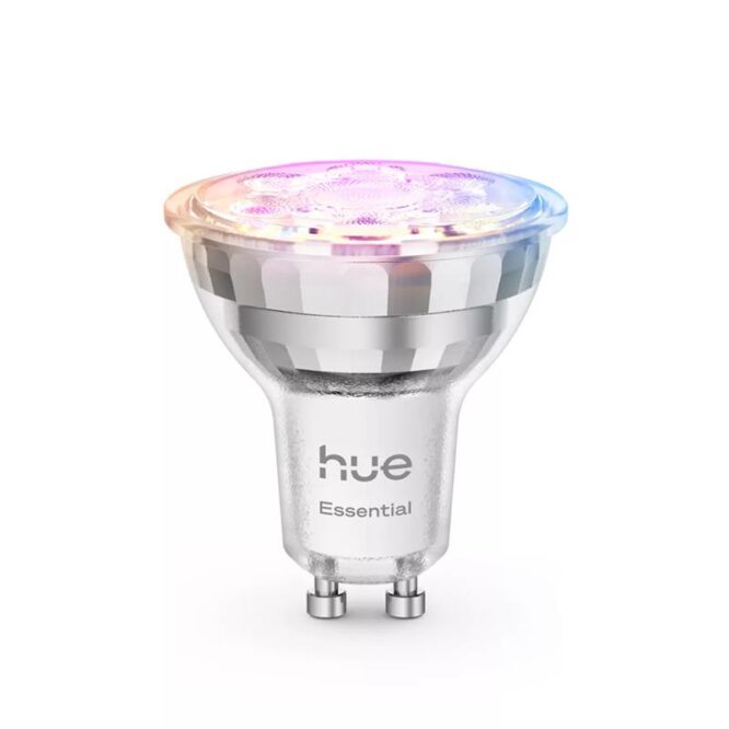 Philips Hue Essential Spot, Full Color, GU10, valge - Nutivalgusti