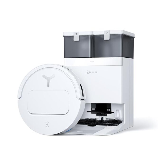 Ecovacs Deebot T50 PRO OMNI Gen2, märg- ja kuivpuhastus, valge - Robottolmuimeja