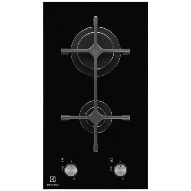 Electrolux, laius 29 cm, must - Integreeritav gaasipliidiplaat