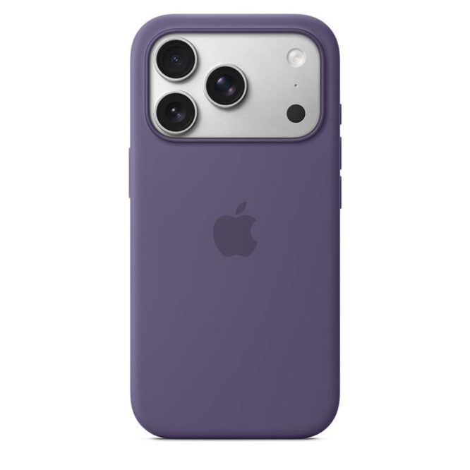 Apple Silicone Case with Magsafe, iPhone 17 Pro, lilla - Ümbris