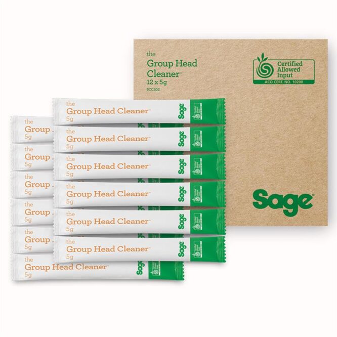 Sage, 12 x 5 g - Portafiltri puhastuspulber