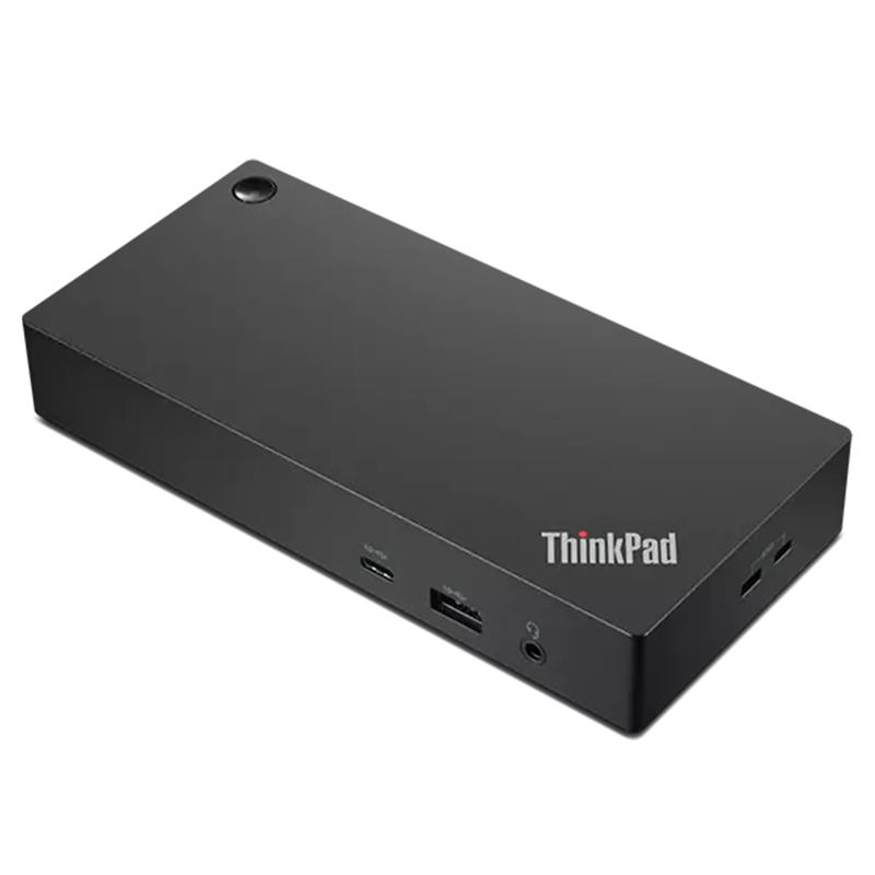 Lenovo ThinkPad Universal USB-C Dock, must - Sülearvuti dokk