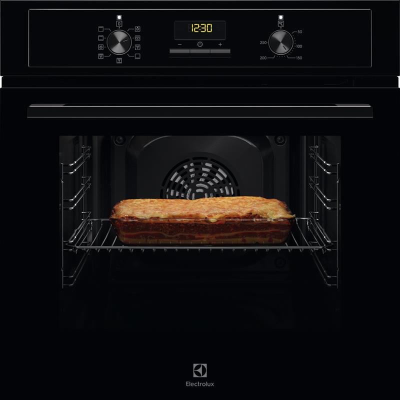 Electrolux SurroundCook 600, 65 L, must - Integreeritav ahi