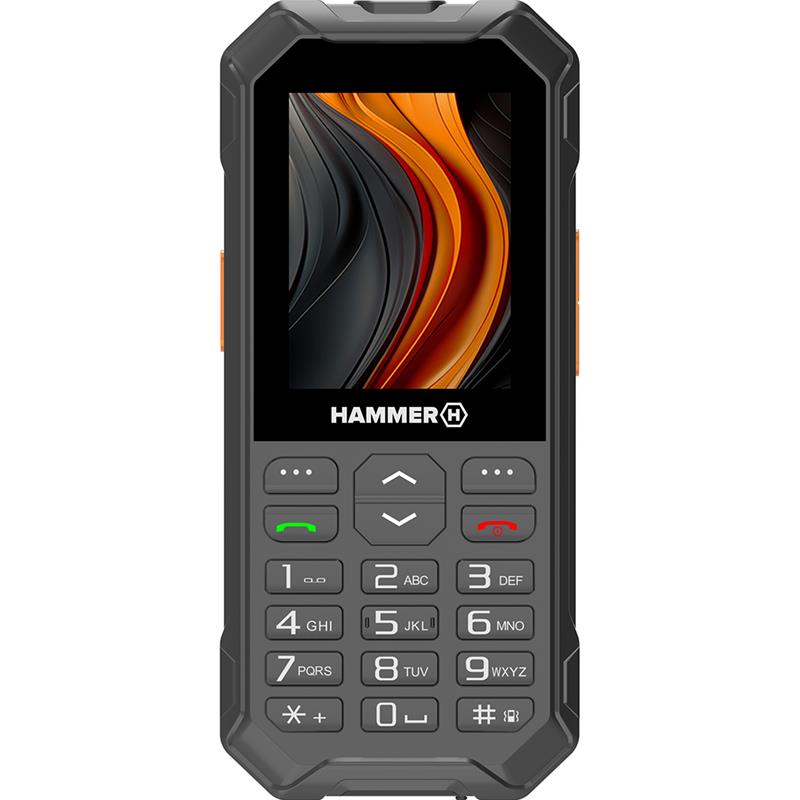HAMMER 6 LTE, must - Mobiiltelefon
