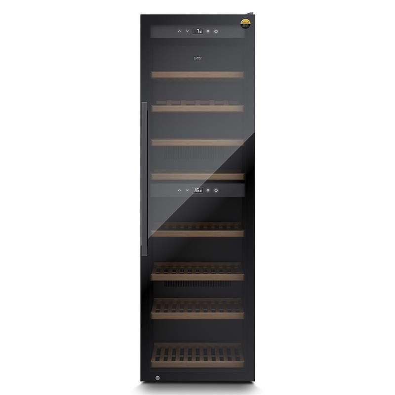 Caso WineExclusive 180 Smart, 180 pudelit, kõrgus 187 cm, must - Veinikülmik
