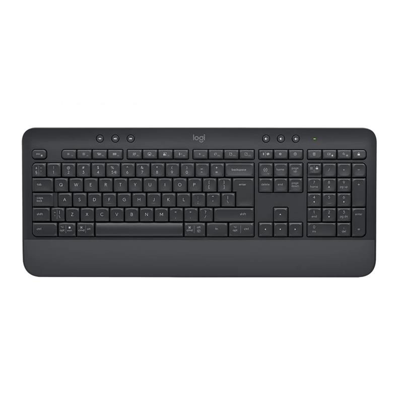 Logitech Signature K650, US, must - Juhtmevaba klaviatuur