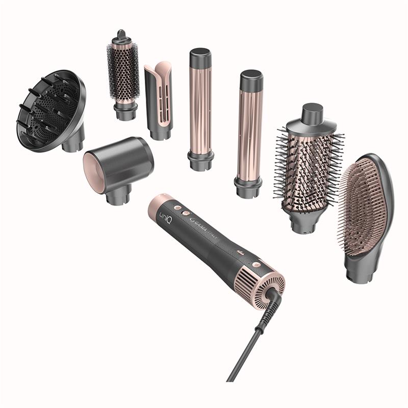 GA.MA Vibrance Uniq, 1500 W, tumehall/roosa - Juuste kujundamise seade