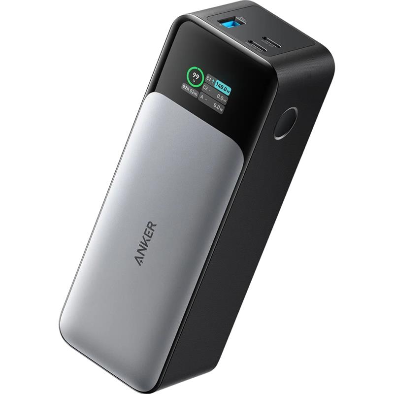 Anker 737 Power Bank, 140 W, 24000 mAh, must - Akupank