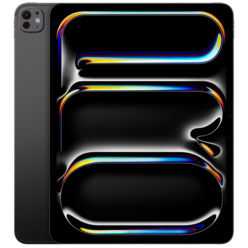 Apple iPad Pro 13”, M4 (2024), 1 TB, matt, WiFi + 5G, must - Tahvelarvuti
