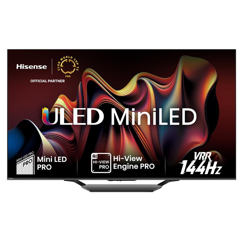 Hisense U7NQ, 65'', 4K UHD, Mini LED, must - Teler