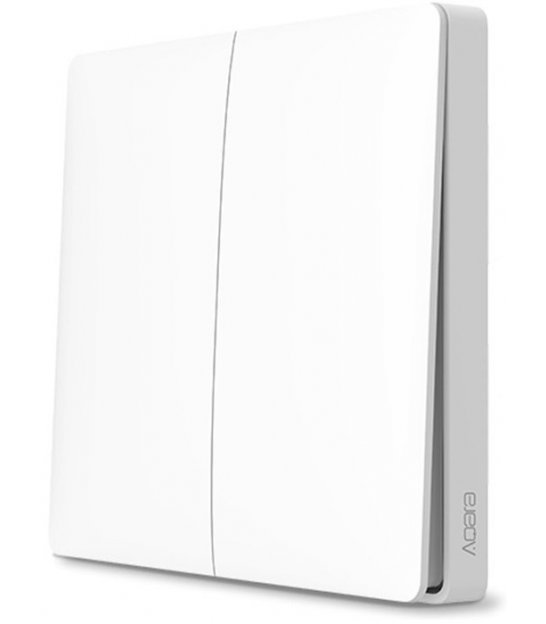 Aqara Wireless Remote Switch H1, 2 lülitit - Nutikas seinalüliti