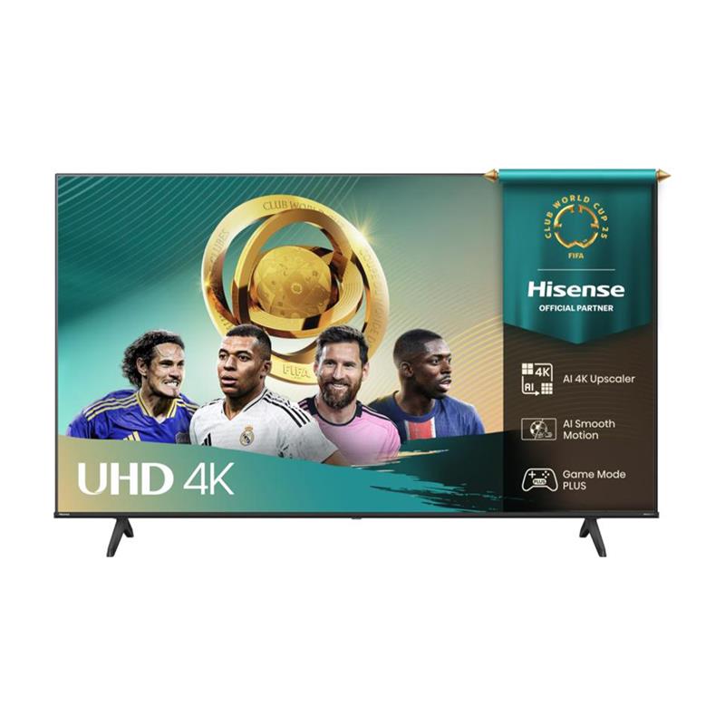Hisense A6Q, 43'', 4K UHD, LED LCD, must - Teler