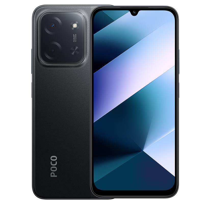 POCO C85, 8 GB, 256 GB, must - Nutitelefon
