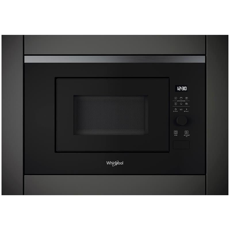 Whirlpool, 20 L, 800 W, must/roostevaba teras - Integreeritav mikrolaineahi grilliga