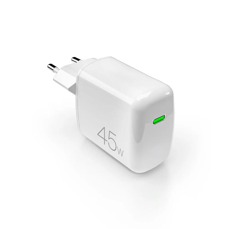 Puro Wall Charger Mini Pro 45W, USB-C, valge - Laadija