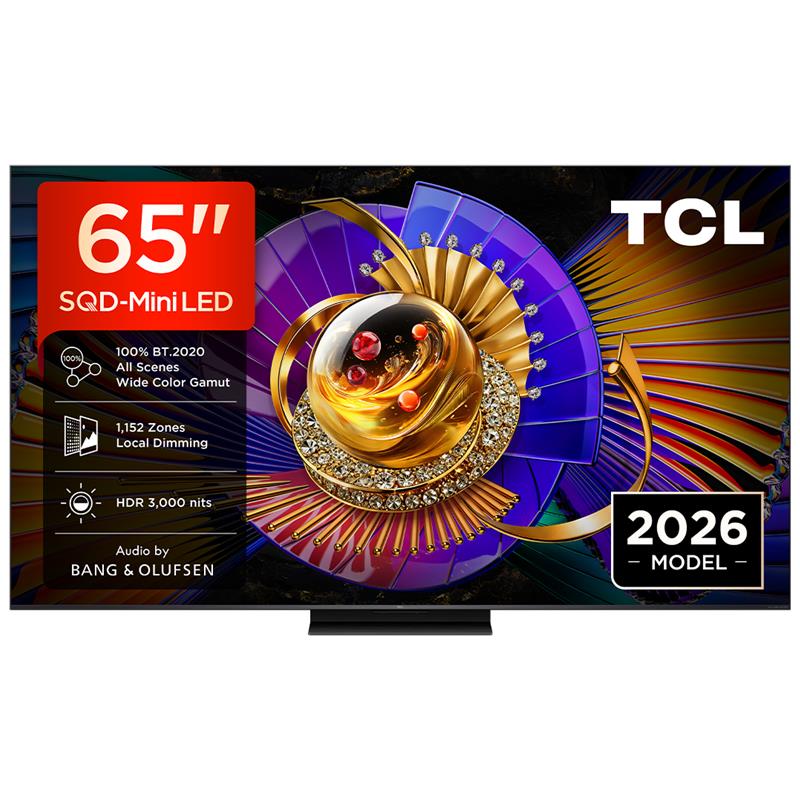 TCL C7L, 65'', 4K UHD, SQD-Mini LED, must - Teler