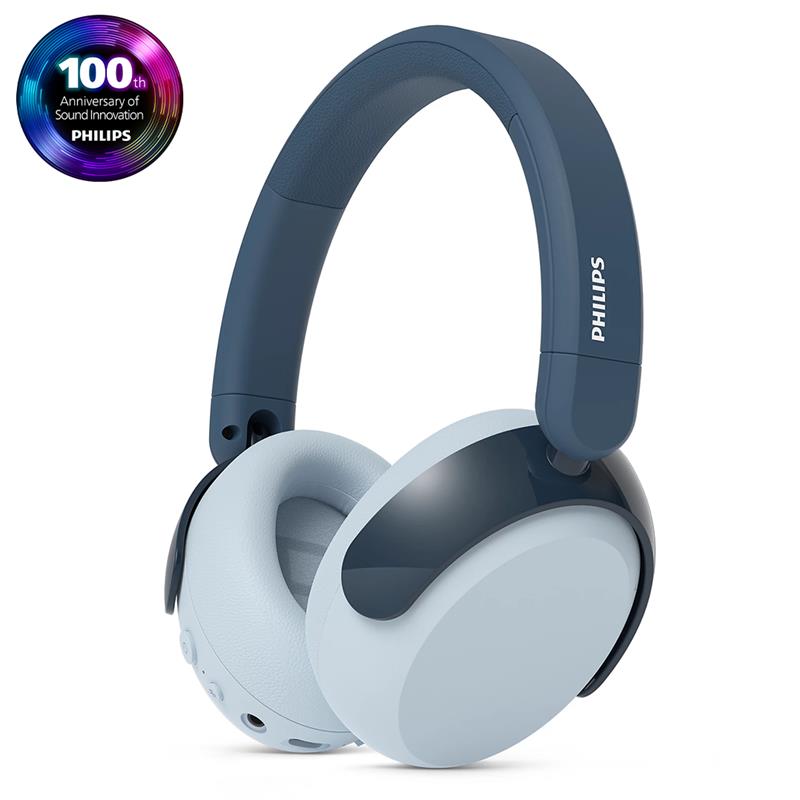 Philips TAK5500, active noise-cancelling, sinine - Juhtmevabad laste kõrvaklapid