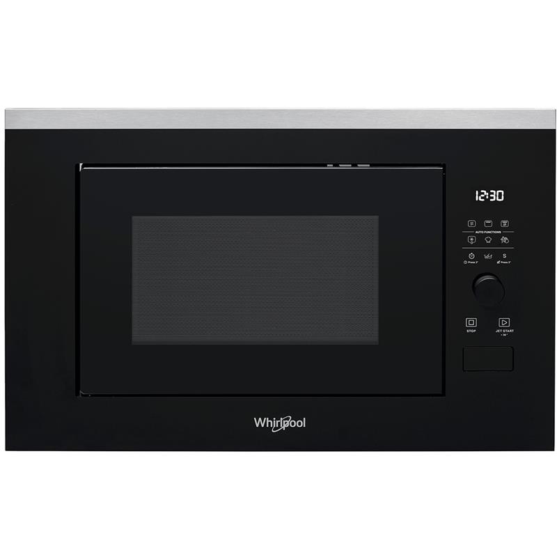 Whirlpool, 25 L, 900 W, must - Integreeritav mikrolaineahi grilliga