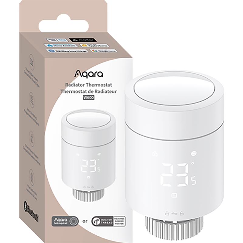 Aqara Radiator Thermostat W600, valge - Nutikas radiaatori termostaat