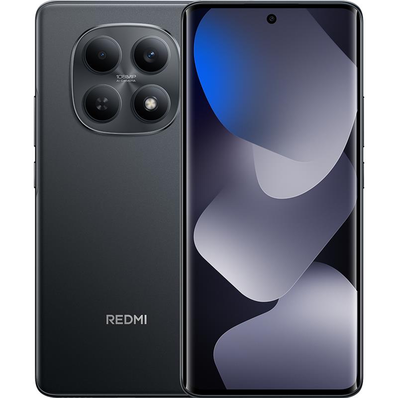 Xiaomi Redmi Note 15, 6 GB, 128 GB, must - Nutitelefon