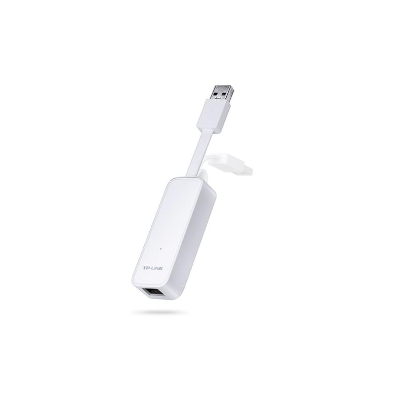 TP-Link UE300, USB 3.0 -> Ethernet, valge - Võrguadapter