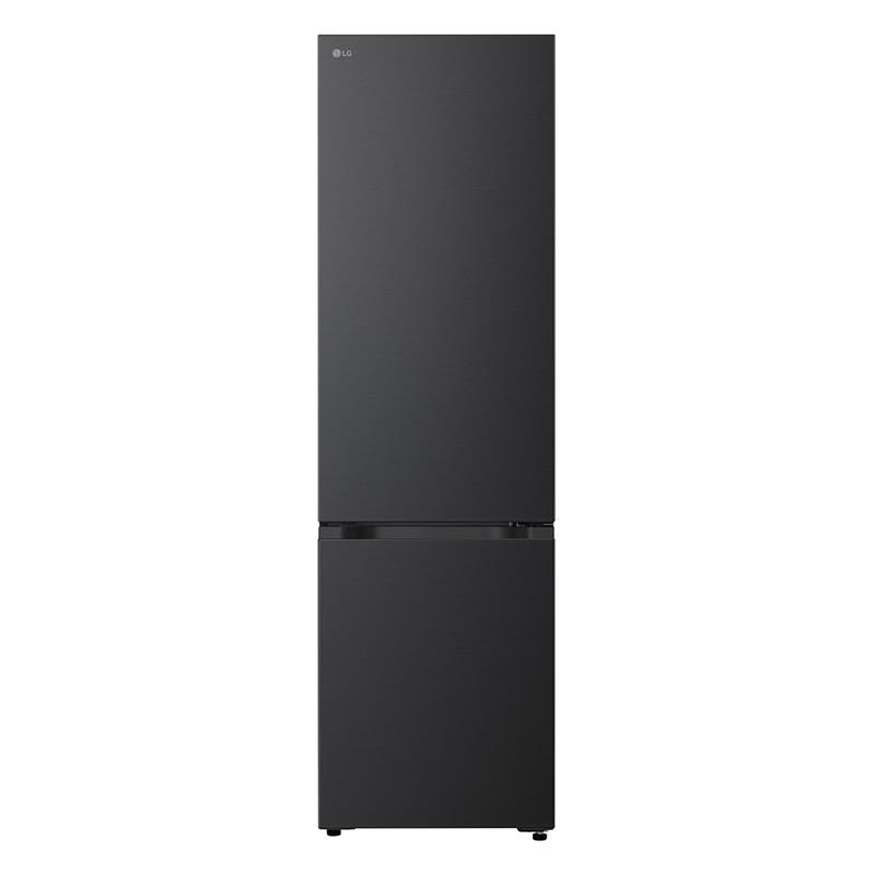 LG, Total No Frost, 375 L, kõrgus 203 cm, must teras - Külmik