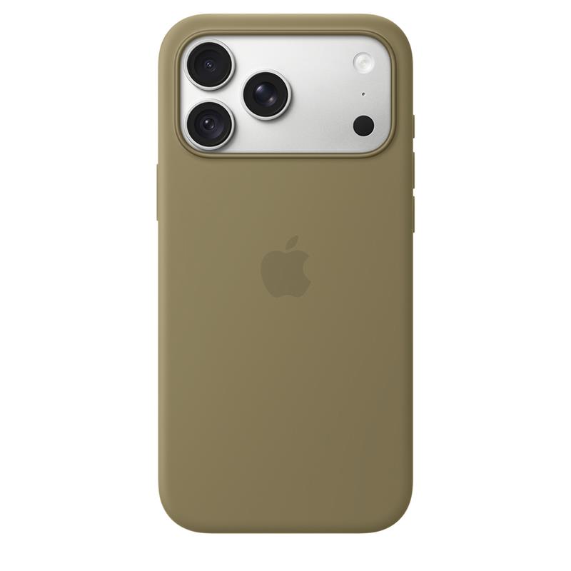 Apple Silicone Case with Magsafe, iPhone 18 Pro Max, roheline - Ümbris