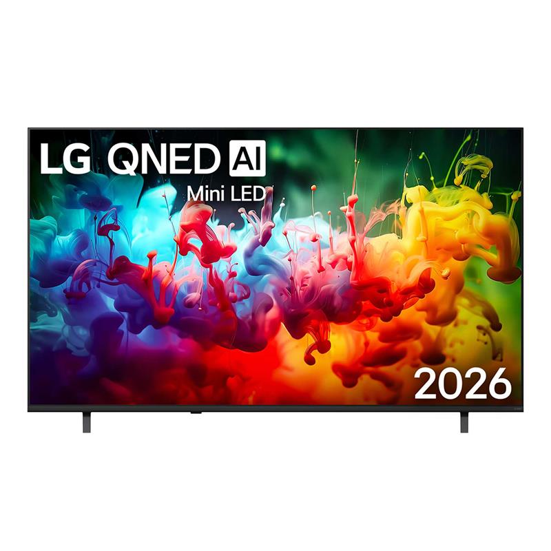 LG QNED72 AI, 75'', 4K UHD, QNED Mini LED, must - Teler