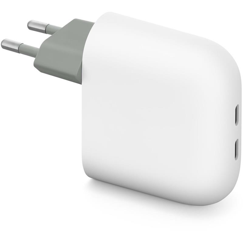Google Pixel Flex Dual Port 67 W Fast Charger, USB-C, valge - Laadija