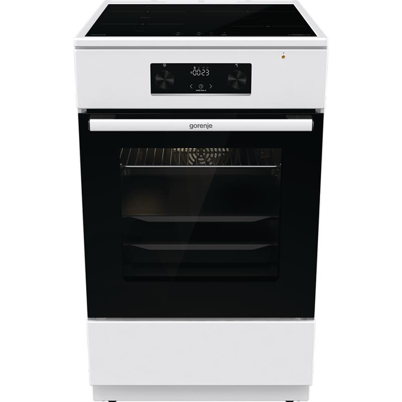 Gorenje, 70 L, laius 50 cm, valge - Induktsioonpliit elektriahjuga