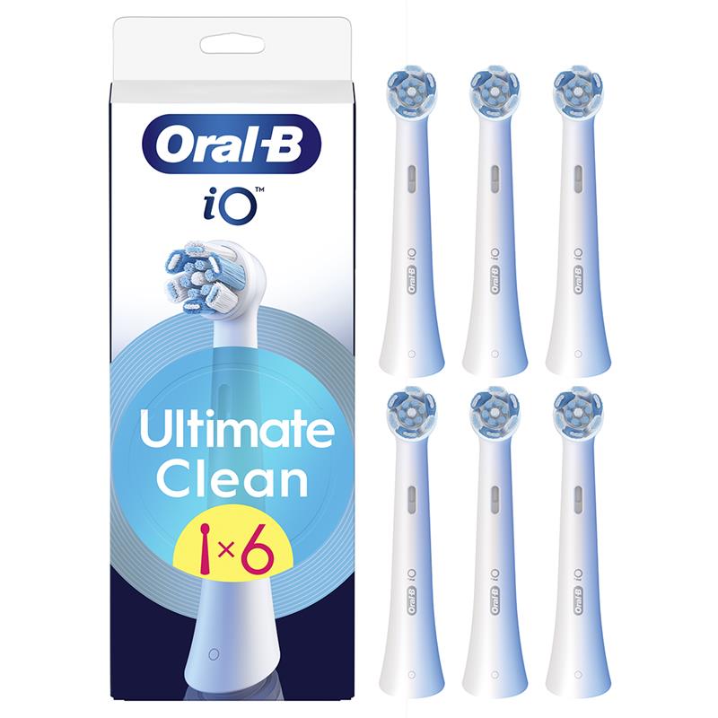 Braun Oral-B UltimateClean, 6 tk, valge - Lisaharjad